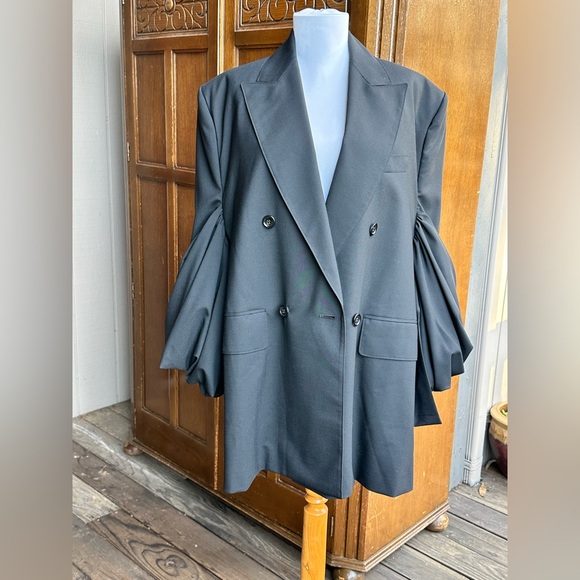 Junya Watanabe Jackets & Blazers - Junya Watanabe for Comme des Garcons Jacket with Ruched Sleeves